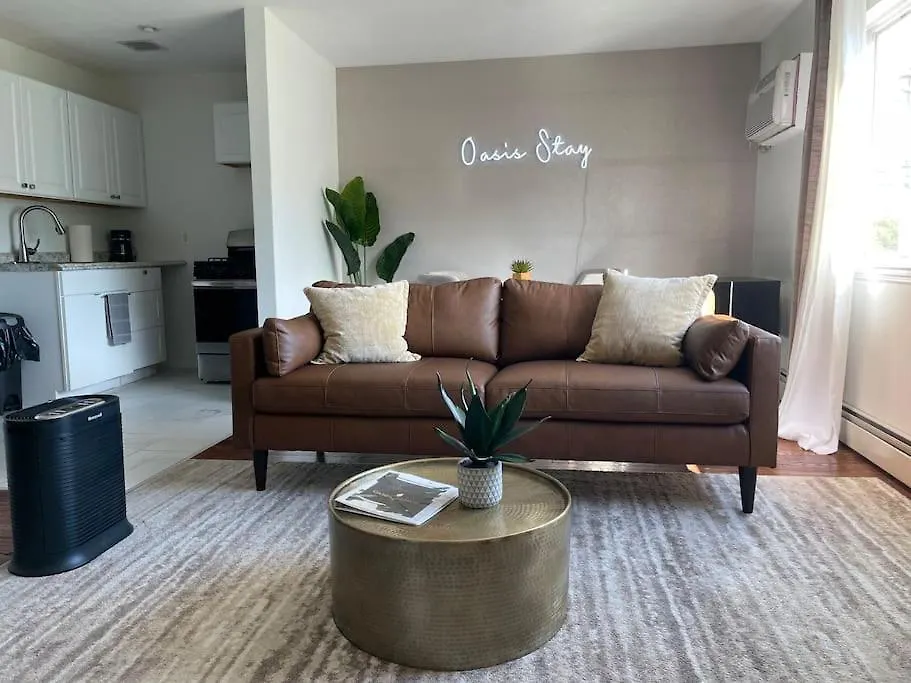 Apartman Oasis Stay Ny, 2Br Cozy Home In A 2Family House, 18Min From The City New York